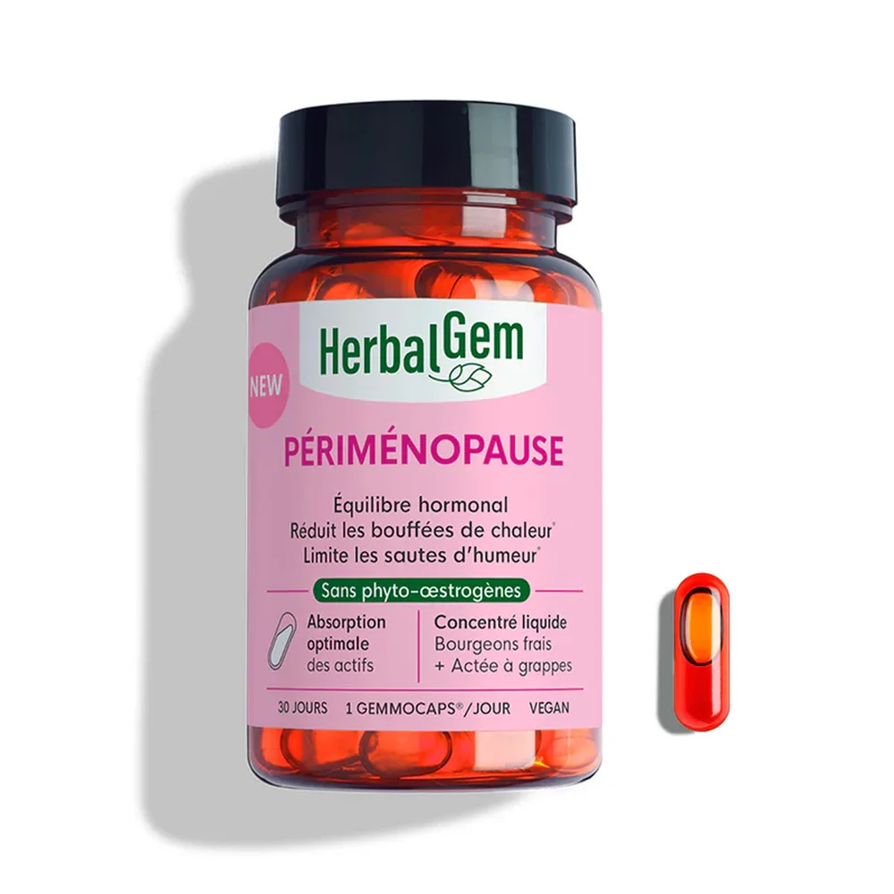 Gemmocaps Périménopause - HerbalGem - produit recommandé