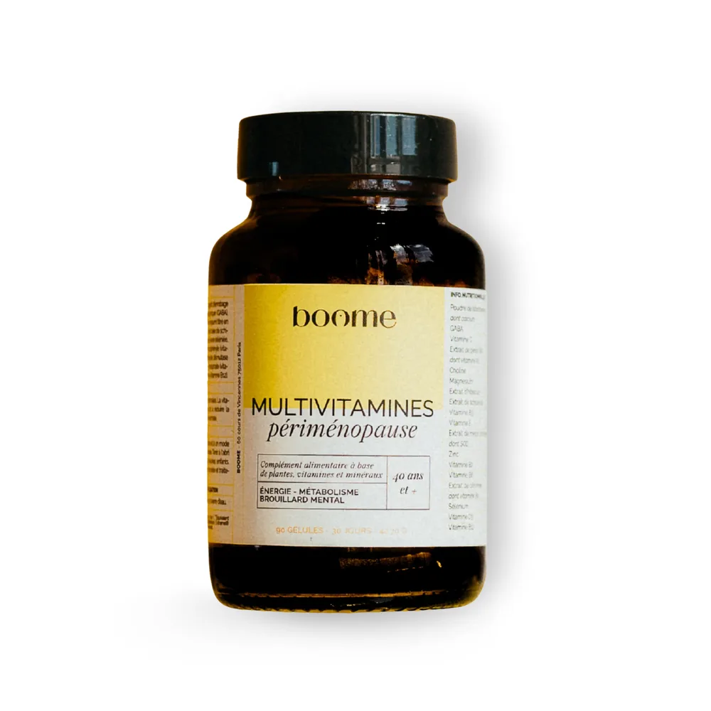 Multivitamines Périménopause - Boome - produit recommandé